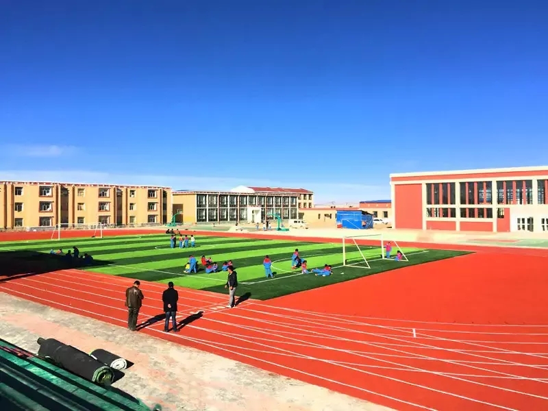 杭州学军中学200米透气型跑道