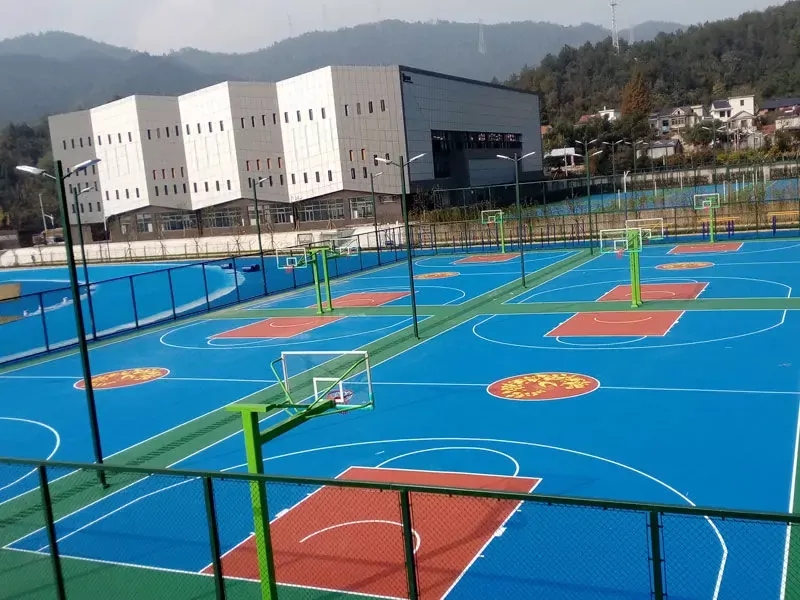 杭州临安中学篮球场