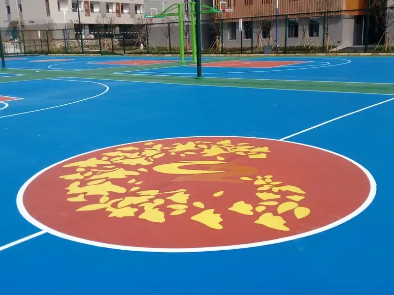镇海中学学校篮球场